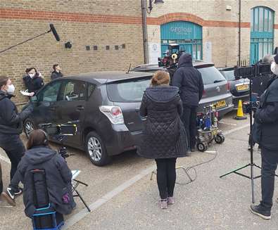 TTDA - Screen Suffolk - Filming at Woodbridge Train Station