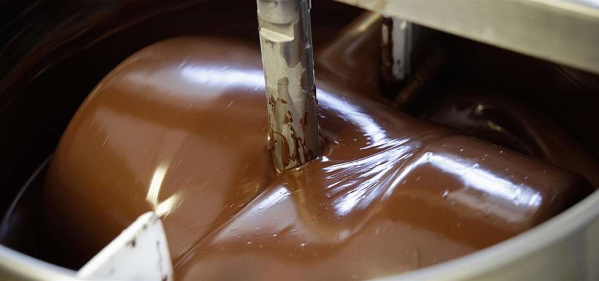 Pump Street Bakery - Chocolate in production