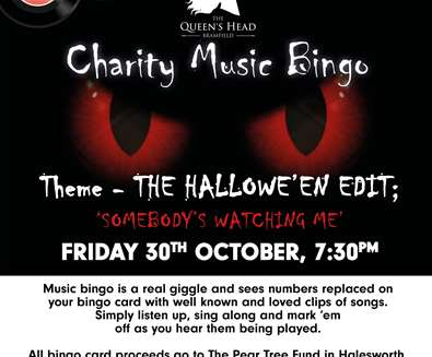 Charity Musical Bingo - The Hal..