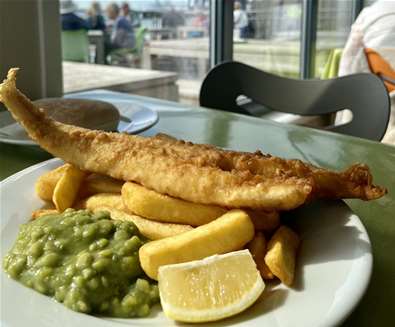 Fish and Ship Friday at View Point Cafe