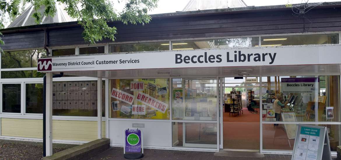 Beccles Library - Visitor Information Point