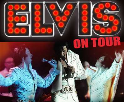 Elvis on tour at Felixstowe Spa..
