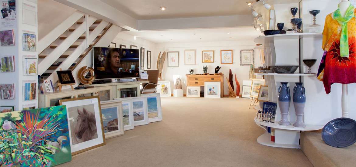 Things to Do - Attractions - Ferini Art Gallery - Lowestoft - Lower Gallery