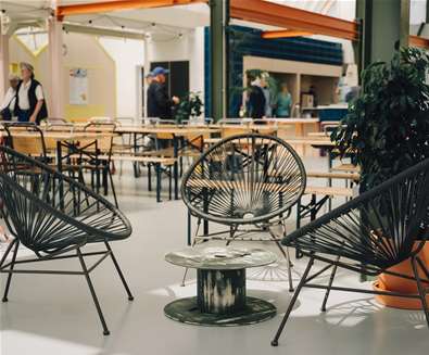 East Point Pavilion - Chairs and table