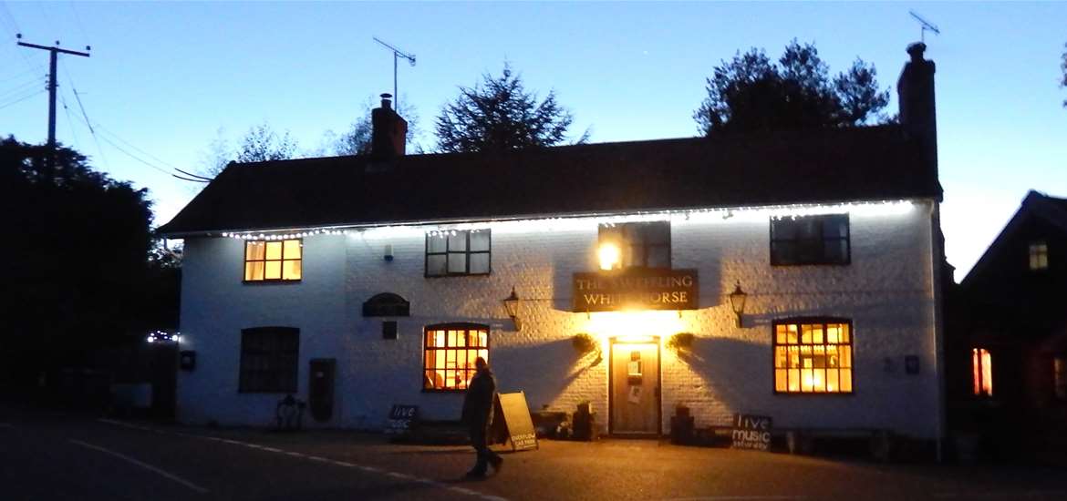 The Sweffling White Horse - Exterior